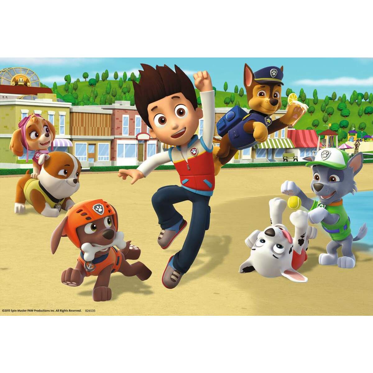 Ravensburger Puzzle Paw Patrol Heldenhafte Hunde, 2 x 24 Teile