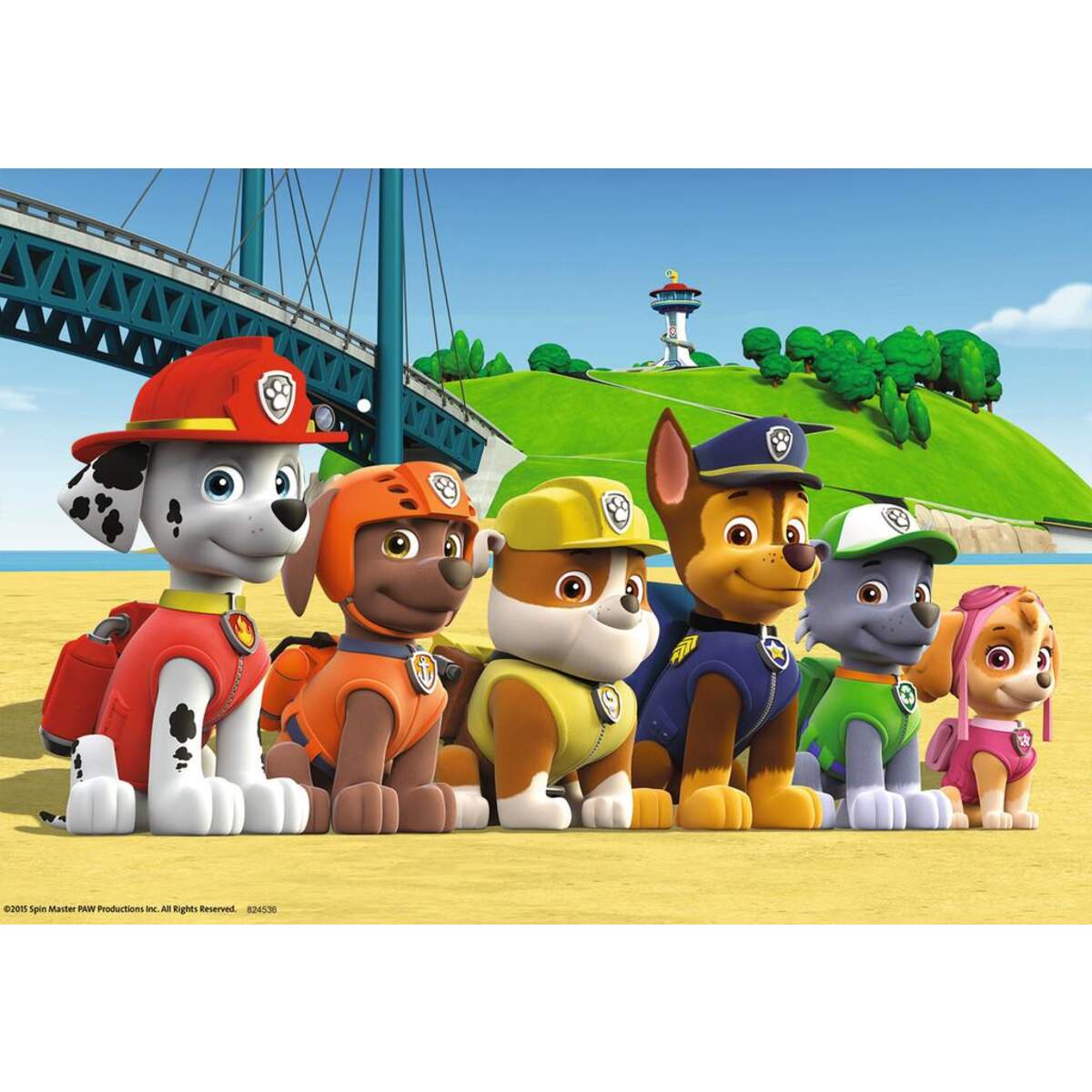 Ravensburger Puzzle Paw Patrol Heldenhafte Hunde, 2 x 24 Teile