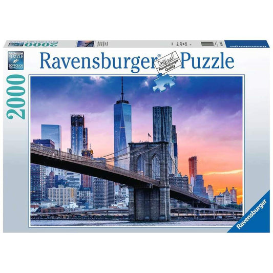 Ravensburger Puzzle Von Brooklyn nach Manhattan, 2000 Teile