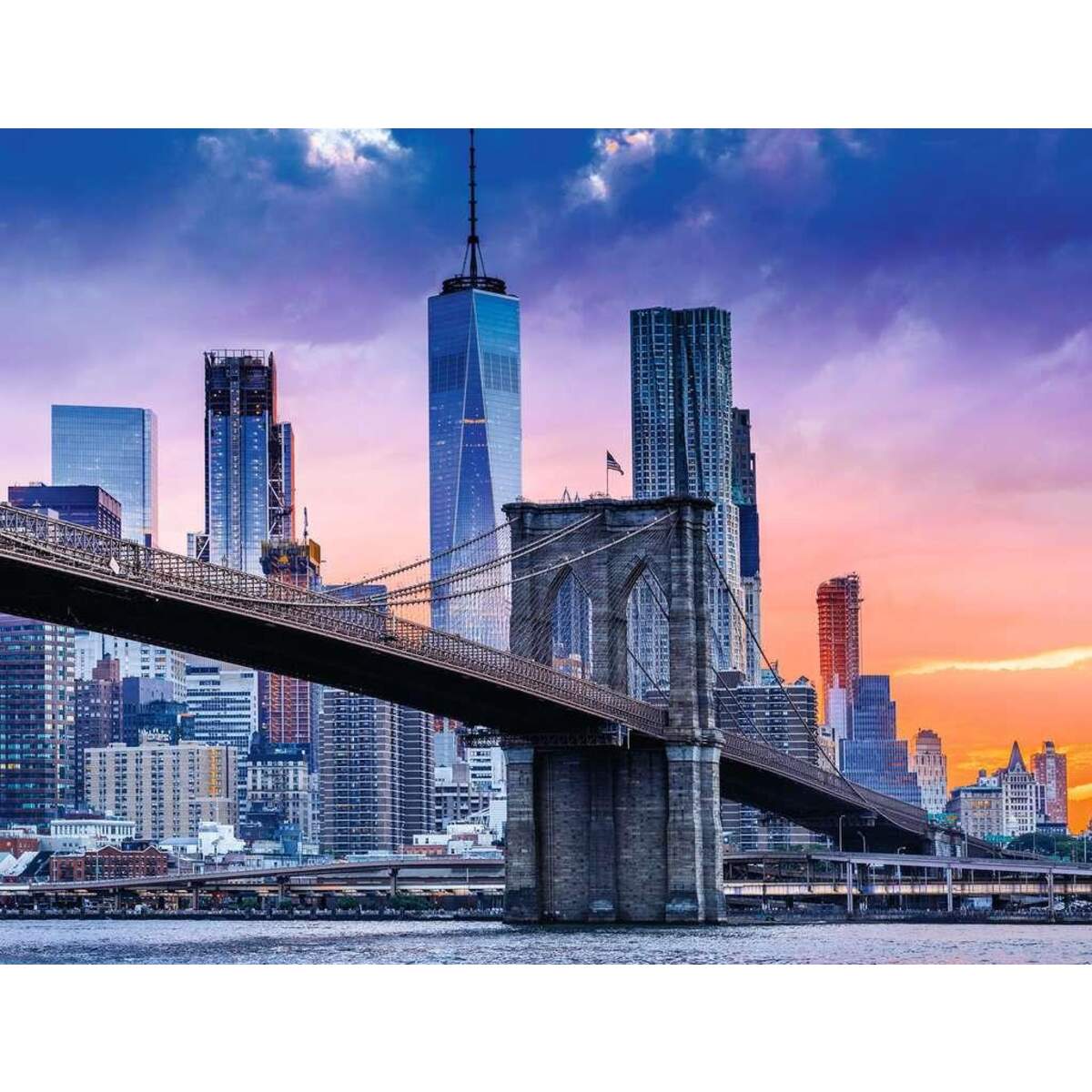 Ravensburger Puzzle Von Brooklyn nach Manhattan, 2000 Teile