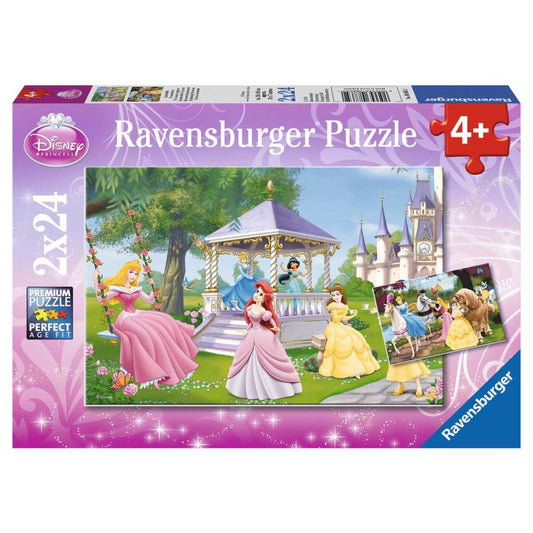 Ravensburger Puzzle Zauberhafte Prinzessinnen, 2 x 24 Teile