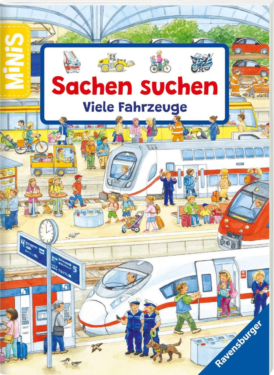 Ravensburger Ravensburger Minis: Sachen suchen: Viele Fahrzeuge