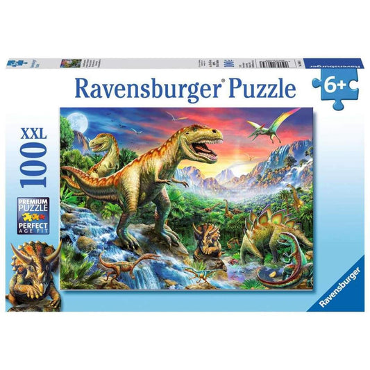 Ravensburger XXL Puzzle Bei den Dinosauriern, 100 Teile