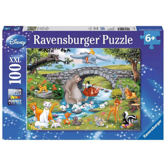 Ravensburger XXL Puzzle Die Familie der Animals Friends, 100 Teile