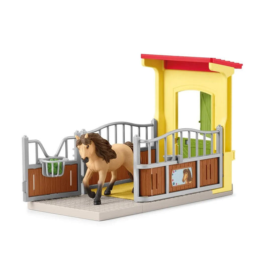 Schleich® 42609 Farm World - Ponybox mit Islandpferd Hengst