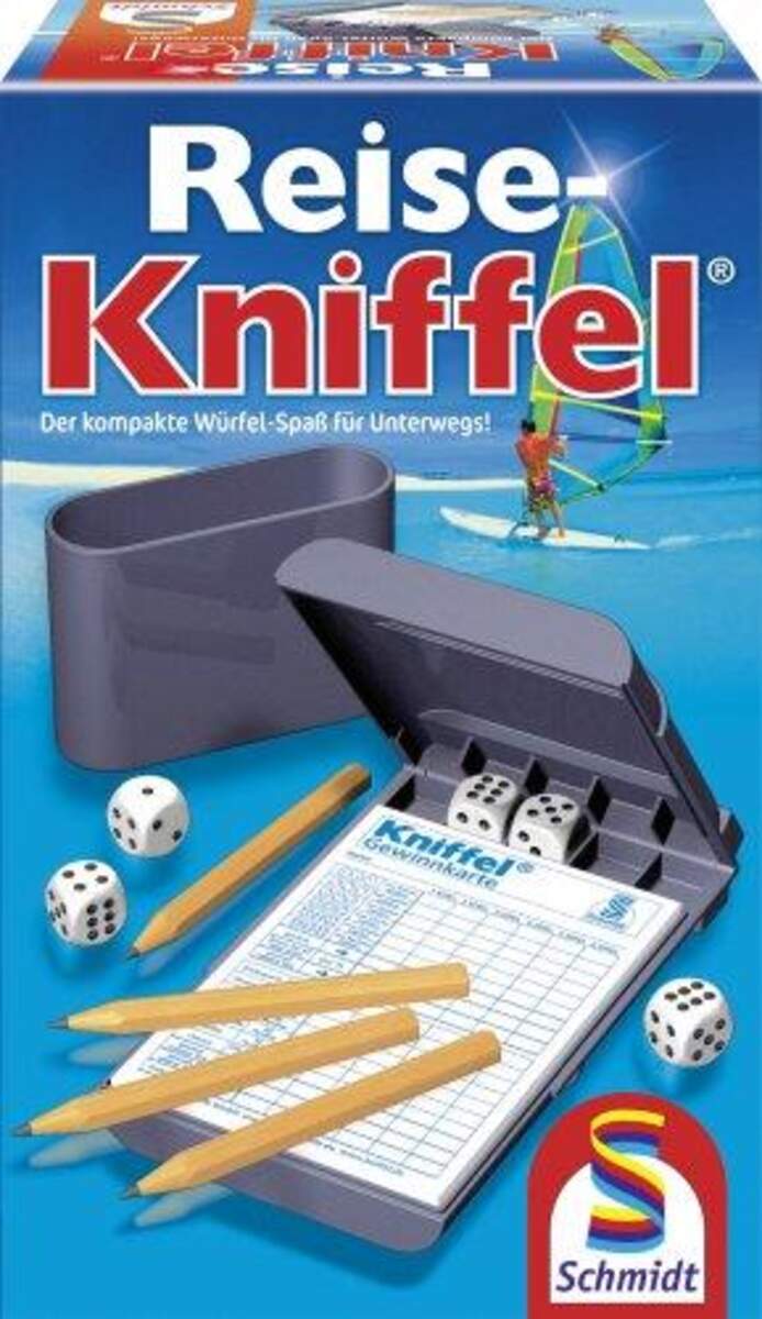 Schmidt Spiele Reise-Kniffel® mit Zusatzblock