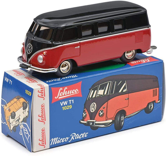 Schuco Micro Racer VW T1, braun-rot