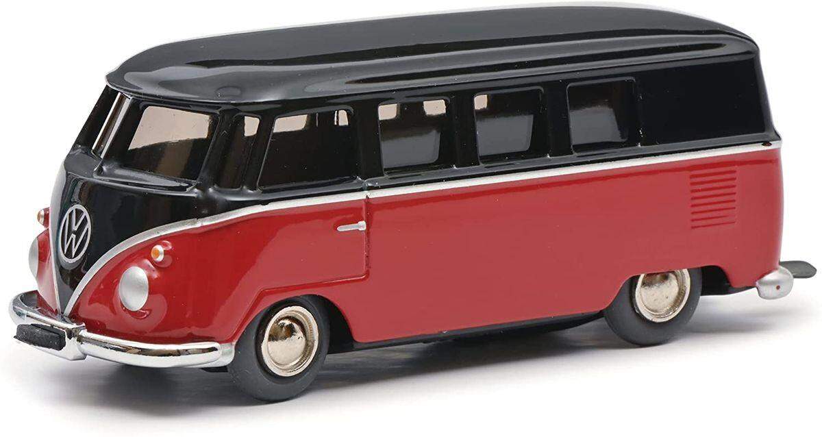 Schuco Micro Racer VW T1, braun-rot