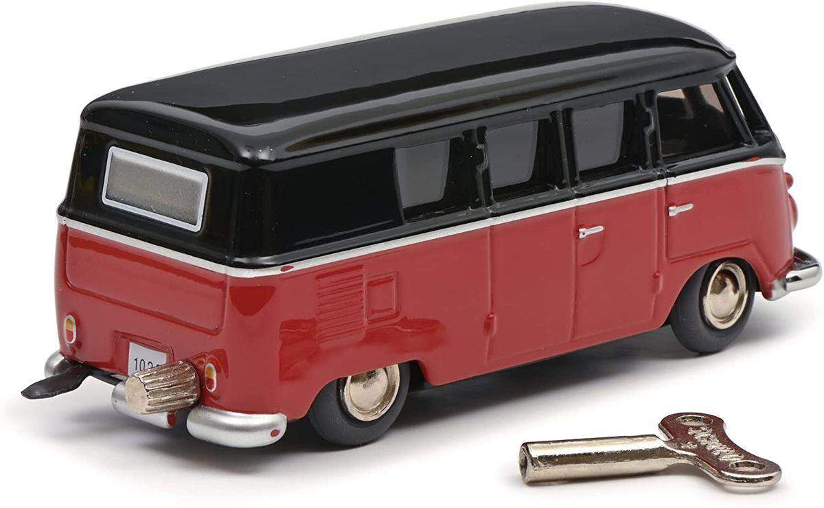 Schuco Micro Racer VW T1, braun-rot