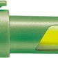 Schulfüller mit Standard-Feder M - STABILO EASYbuddy in limette/grün - Schreibfarbe blau (löschbar) - Einzelstift - inklusive Patrone