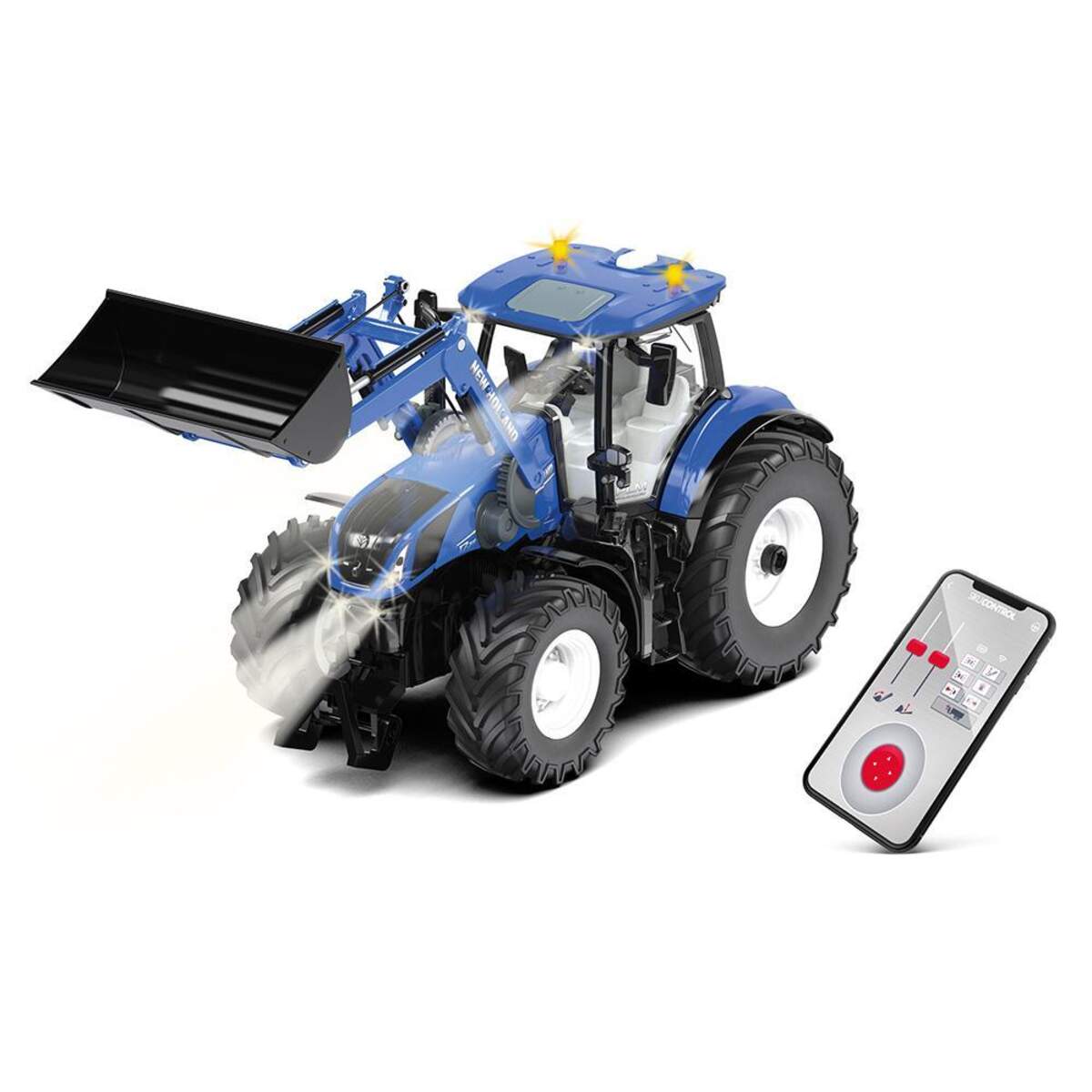 SIKU 6797 New Holland T7.315 mit Frontlader und App-Steuerung