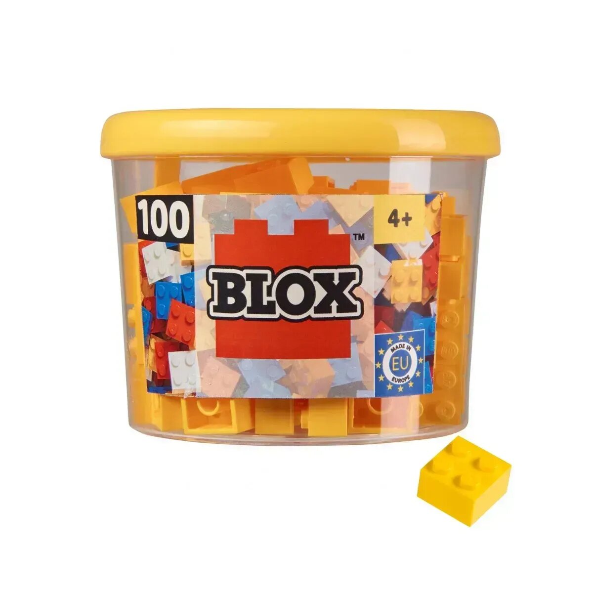 Simba Blox 100 gelbe 4er Steine in Dose