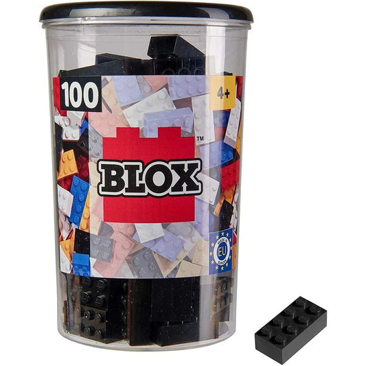 Simba Blox 100 schwarze 8er Steine in Dose