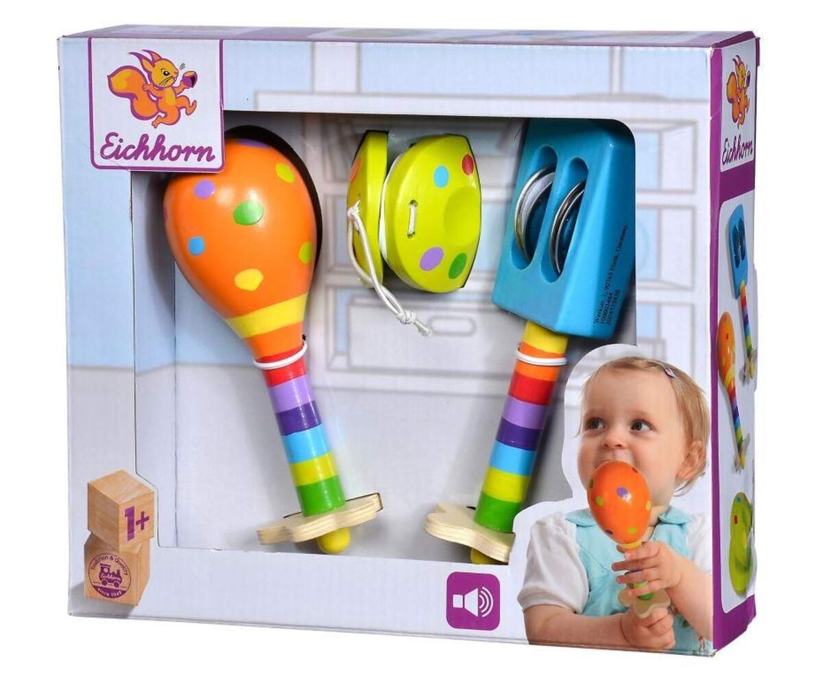 Simba Eichhorn Musik Set mit Maracas