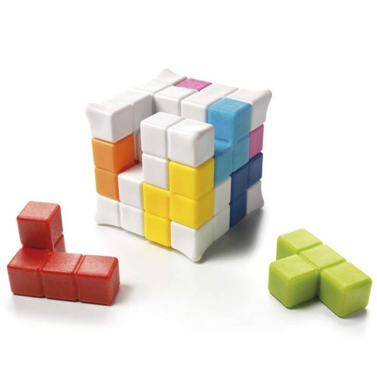 Smart Games Knobelspiel Plug & Play Puzzler Würfel 9x9x9cm