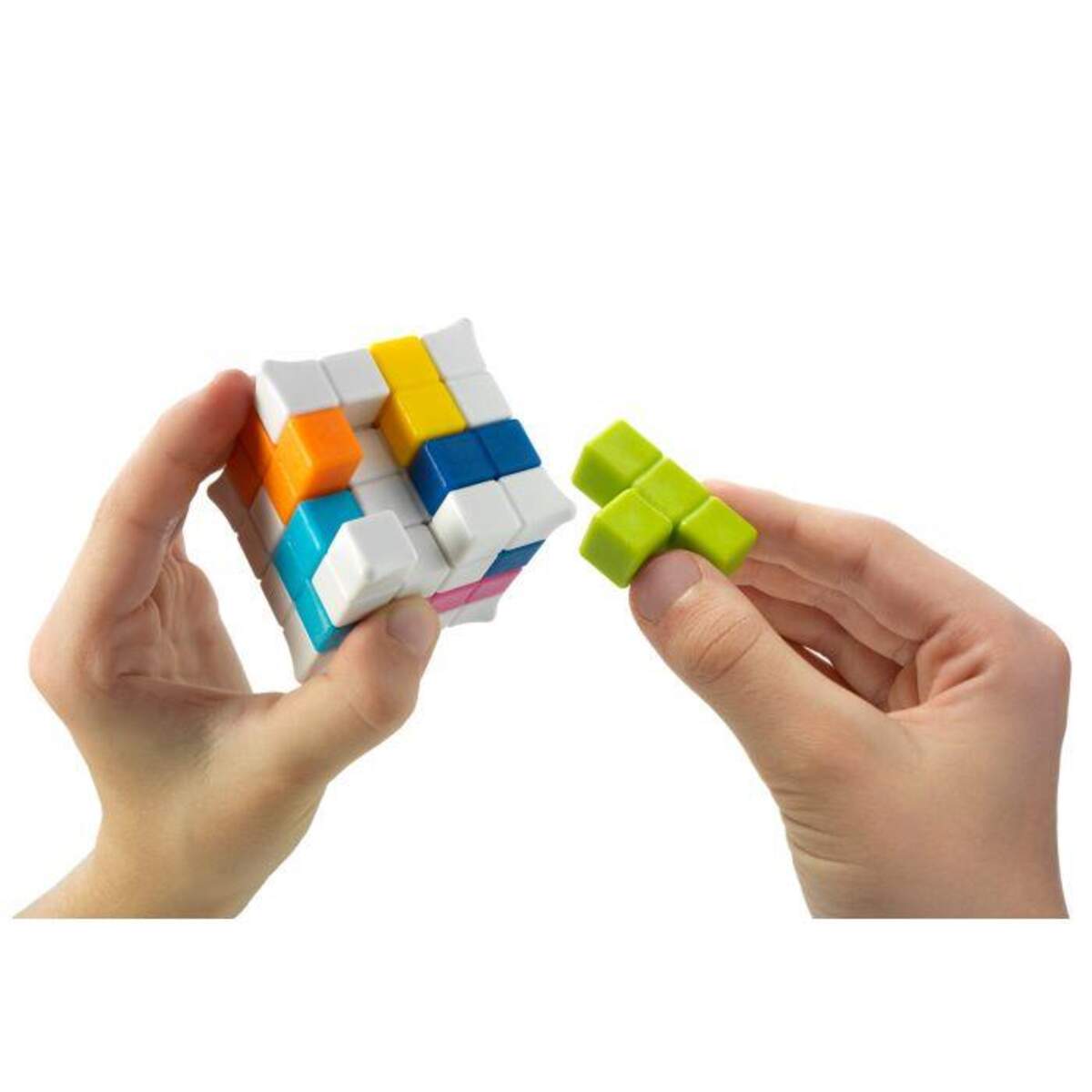 Smart Games Knobelspiel Plug & Play Puzzler Würfel 9x9x9cm