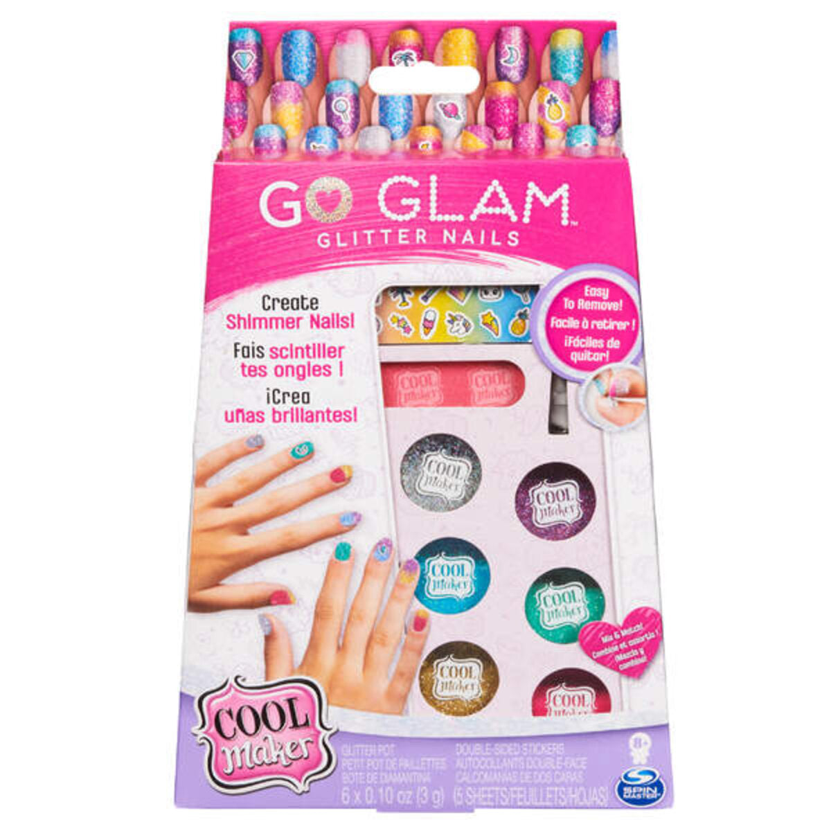 Spin Master Cool Maker Go Glam - Glitter Nails