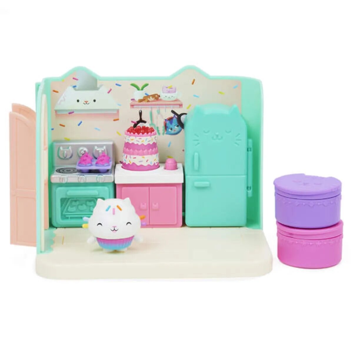 Spin Master Gabbys Dollhouse - Deluxe Room Cakeys Küche