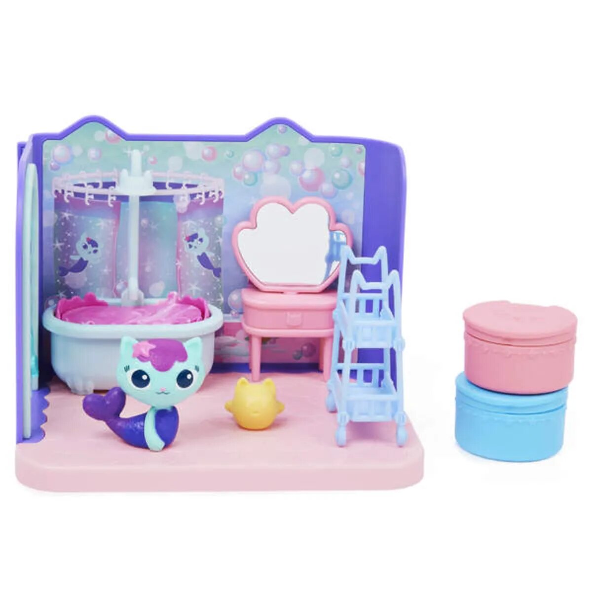 Spin Master Gabbys Dollhouse - Deluxe Room MerCats Badezimmer