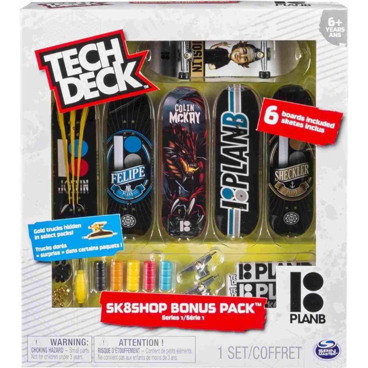 Spin Master Tech Deck Sk8shop Bonus Pack, 1 Packung, sortiert