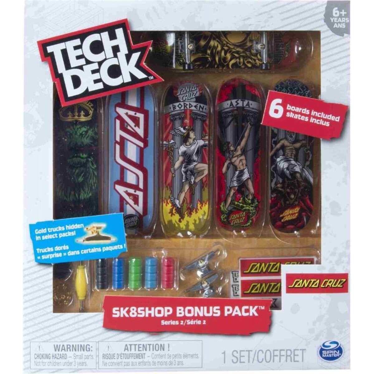 Spin Master Tech Deck Sk8shop Bonus Pack, 1 Packung, sortiert