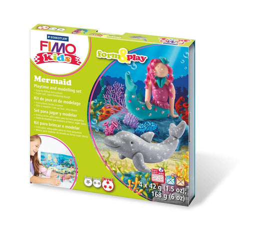 STAEDTLER® FIMO® kids Modelliermasse form&play Mermaid