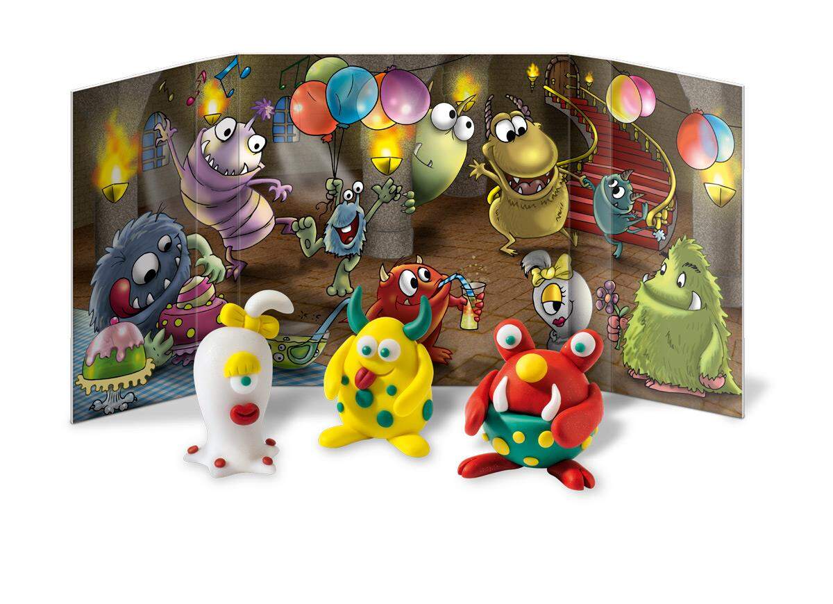 STAEDTLER® FIMO® kids Modelliermasse form&play Monster