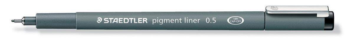 STAEDTLER® Pigment Liner, 0,5mm, schwarz