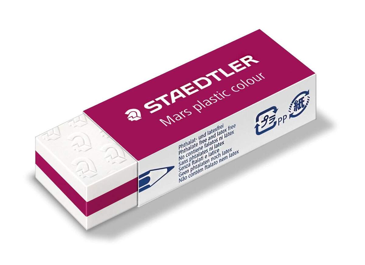 STAEDTLER® Radierer Mars® plastic colour rotlila