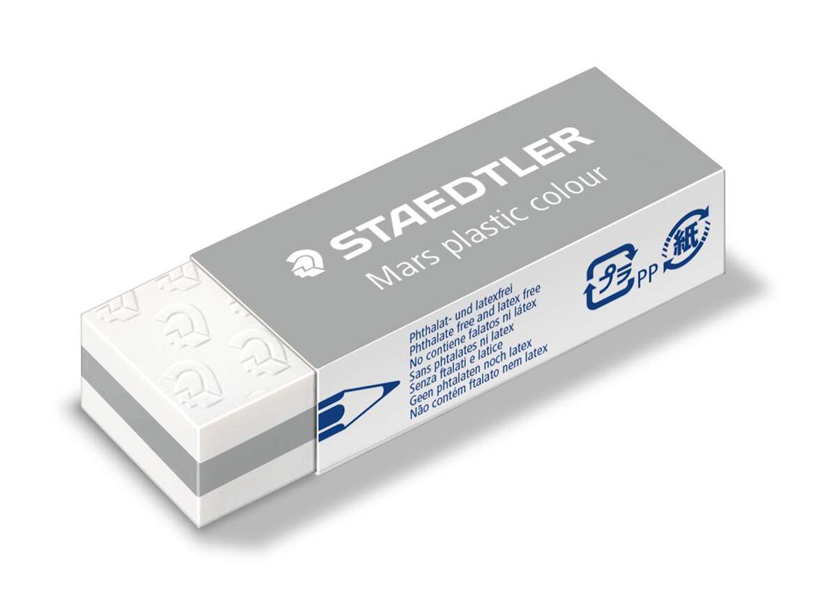 STAEDTLER® Radierer Mars® plastic colour hellgrau