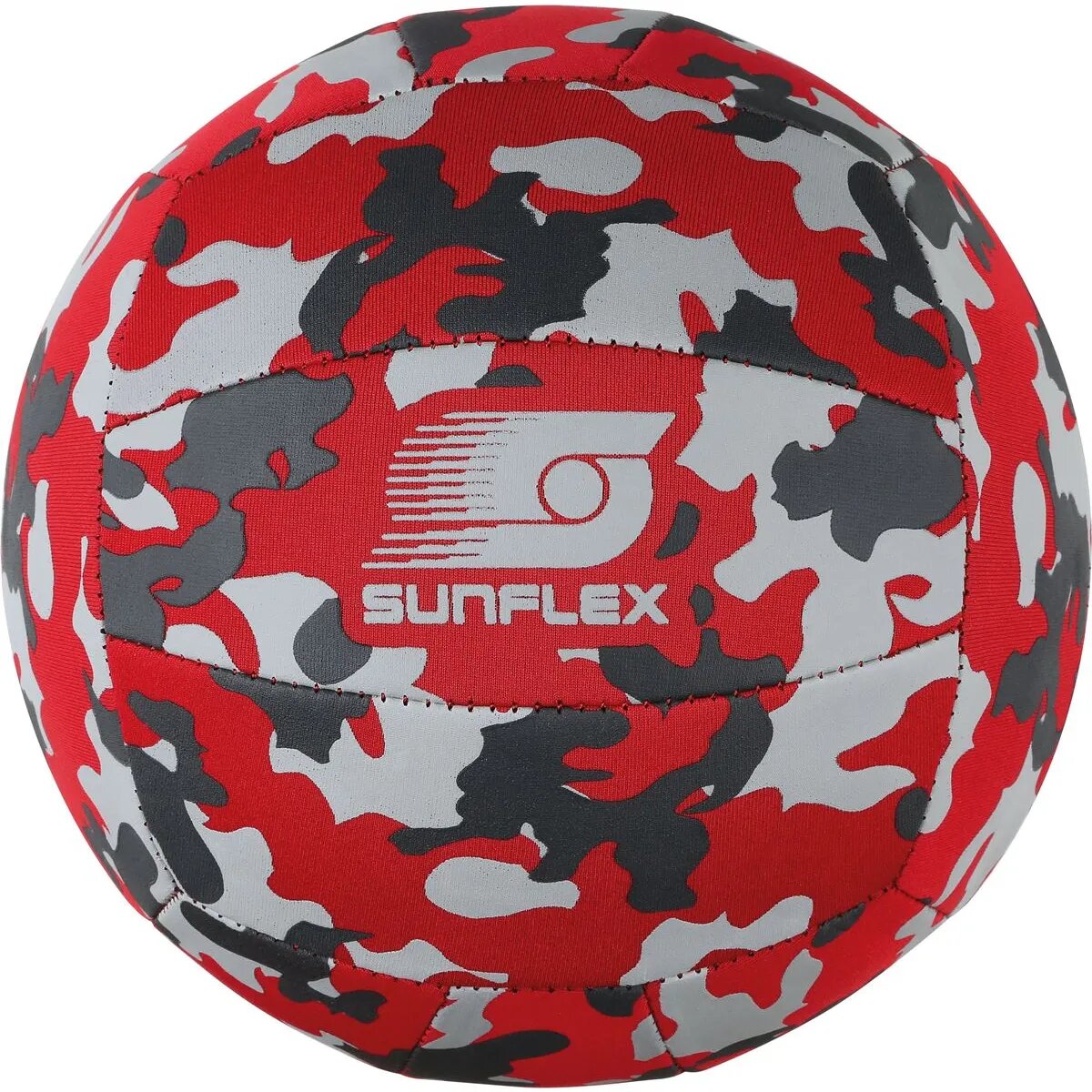 sunflex Beach and Funball, Größe 5, camo red