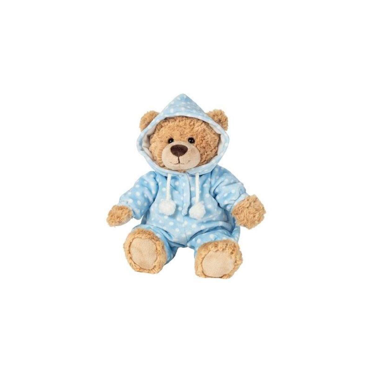 Teddy Hermann Schlafanzugbär blau 30 cm