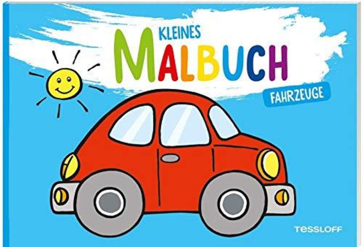 Tessloff Kleines Malbuch. Fahrzeuge