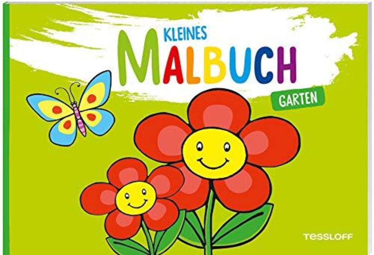 Tessloff Kleines Malbuch. Garten