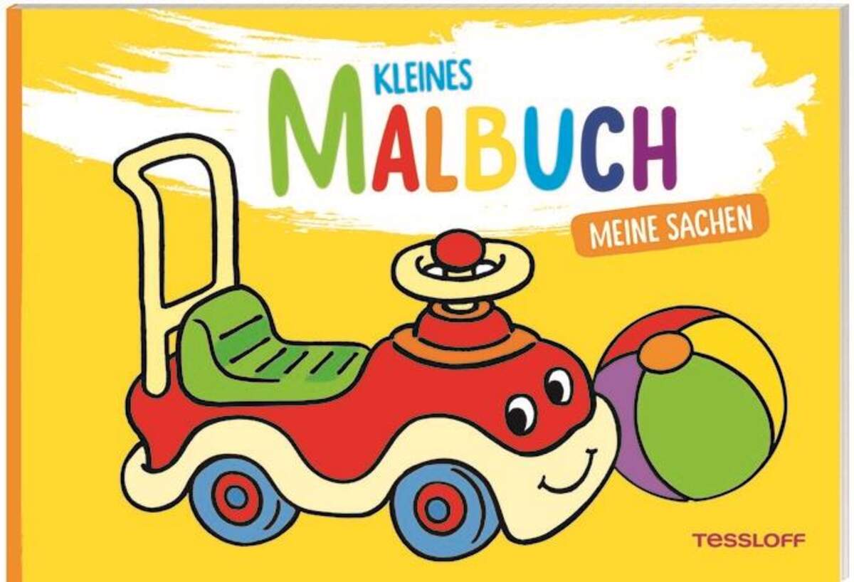 Tessloff Kleines Malbuch. Meine Sachen