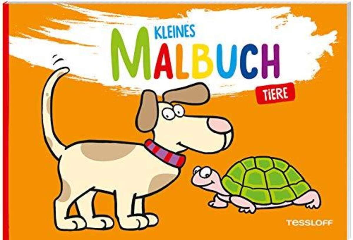 Tessloff Kleines Malbuch.Tiere