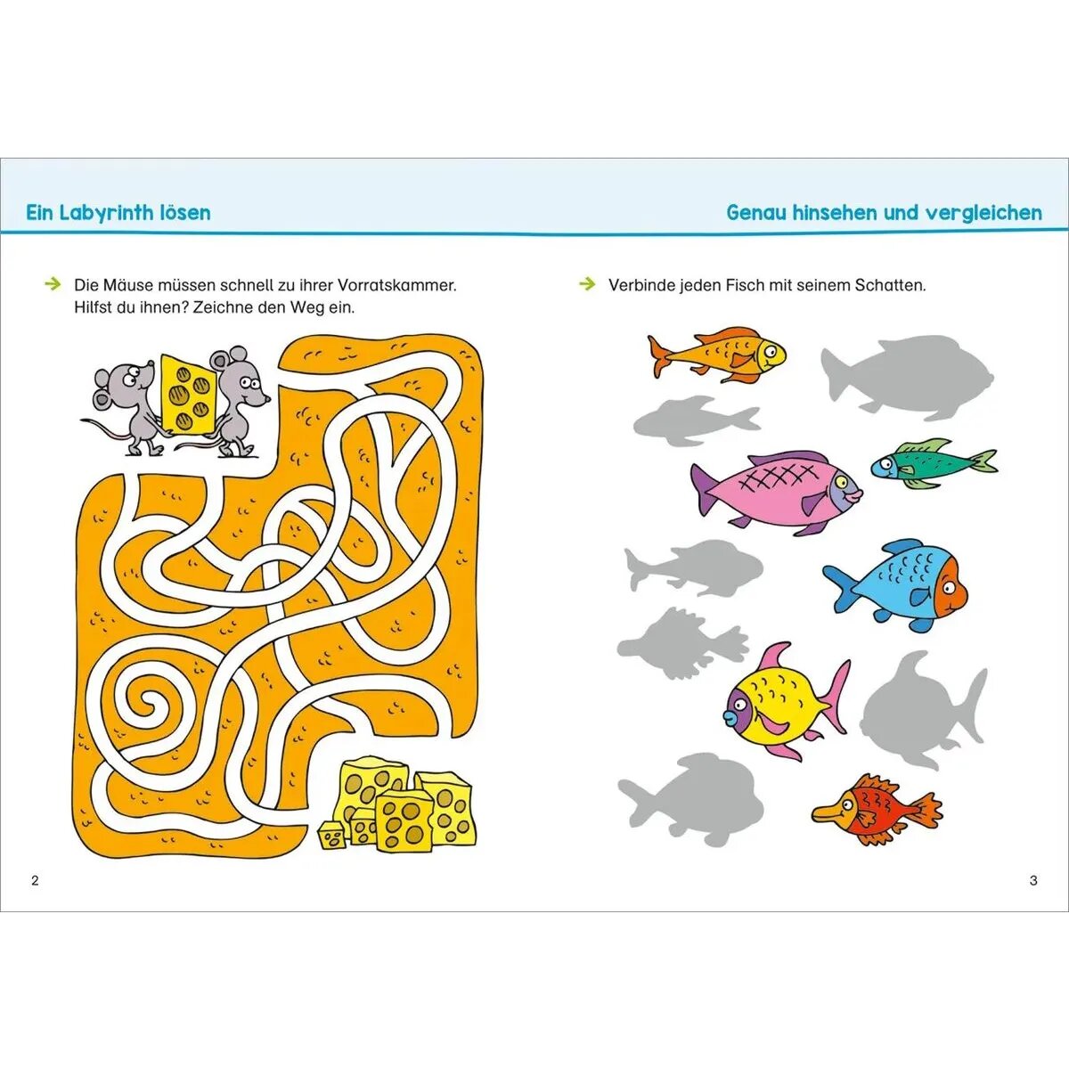 Tessloff Konzentration üben. Vorschule