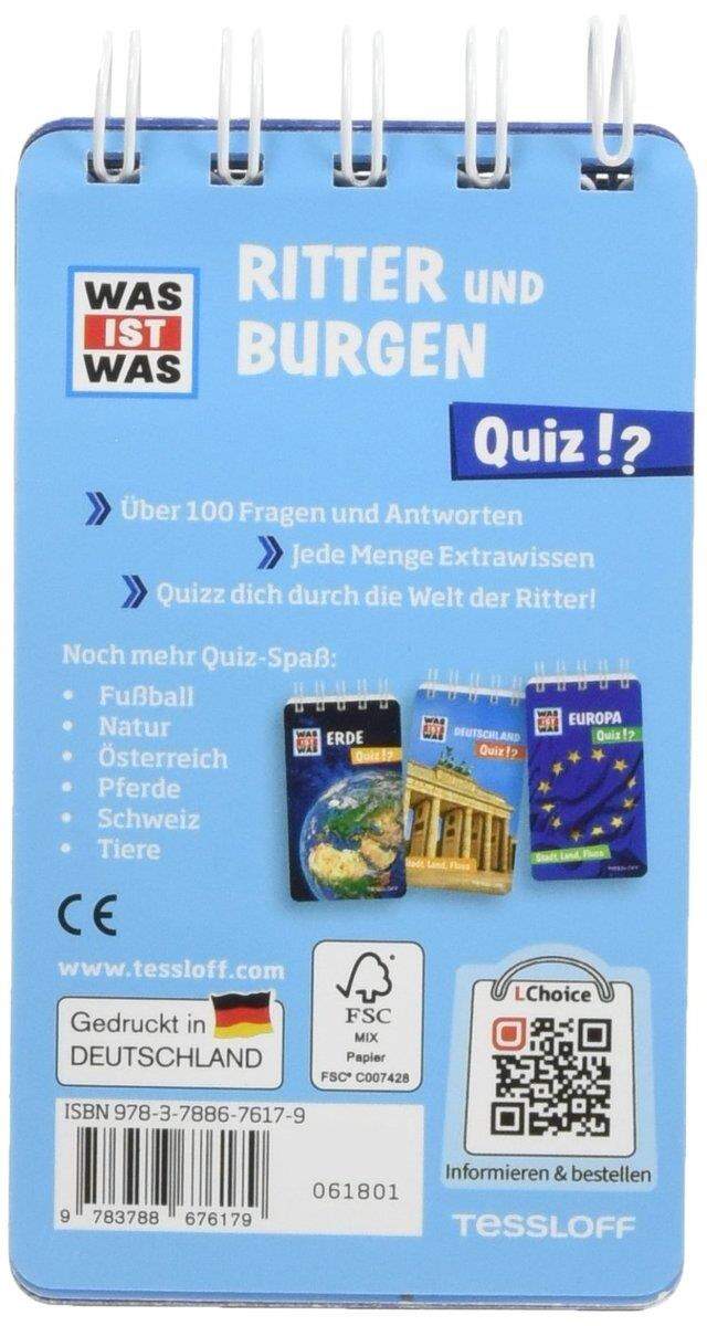 Tessloff WAS IST WAS Quizblock: Ritter & Burgen