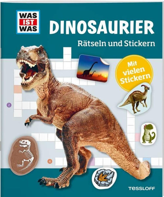 Tessloff WAS IST WAS Rätseln und Stickern. Dinosaurier