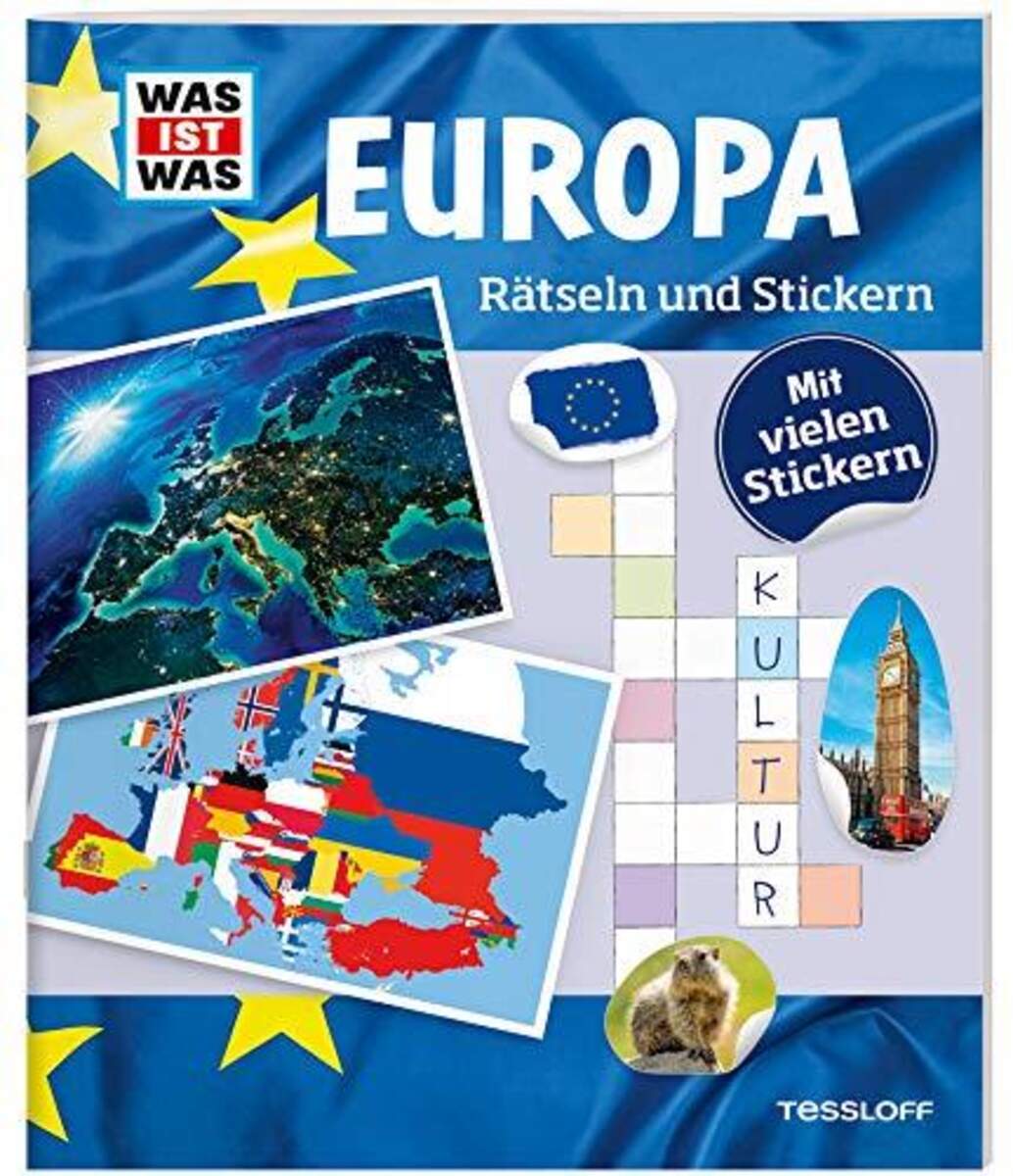 Tessloff WAS IST WAS Rätseln und Stickern - Europa