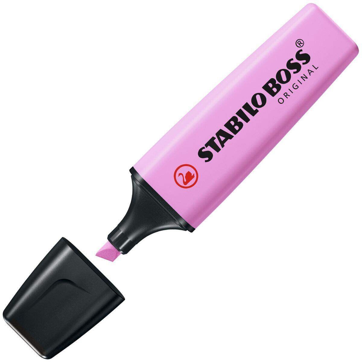 Textmarker - STABILO BOSS ORIGINAL Pastel - Einzelstift - frische Fuchsie