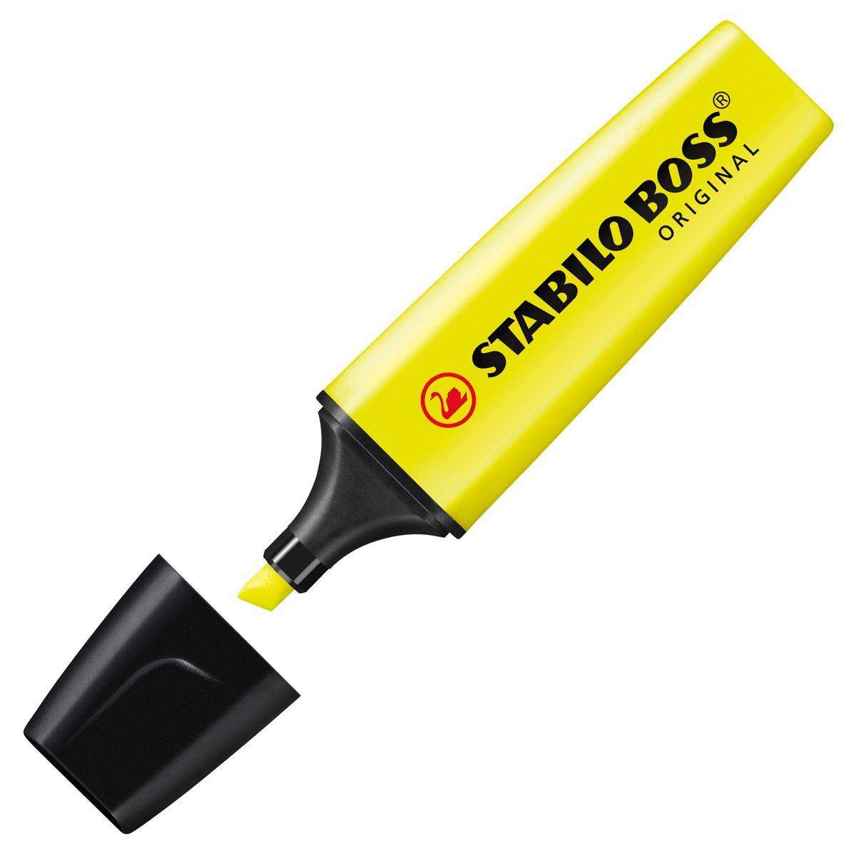 Textmarker - STABILO BOSS ORIGINAL - Einzelstift - gelb