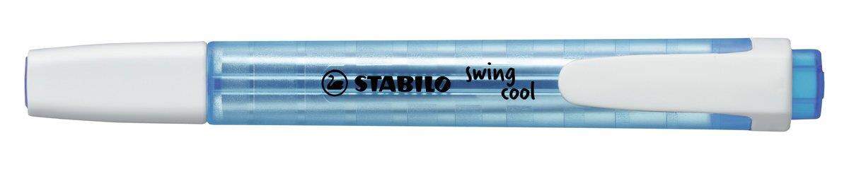 Textmarker - STABILO swing cool - Einzelstift - blau