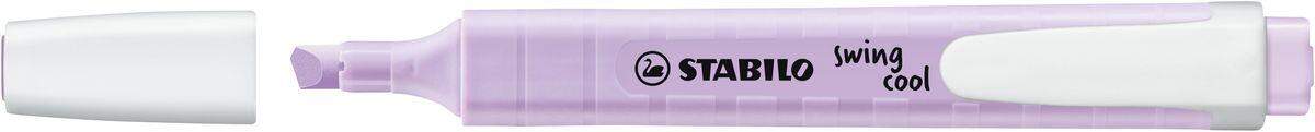 Textmarker - STABILO swing cool Pastel Edition - Einzelstift - Schimmer von Lila