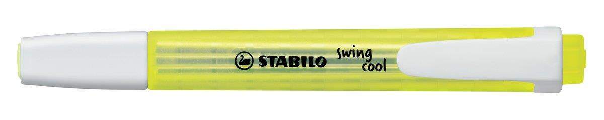 Textmarker - STABILO swing cool - Einzelstift - gelb