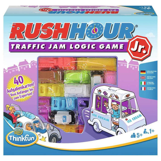 ThinkFun 76442 - Rush Hour Junior - Das bekannte Logikspiel