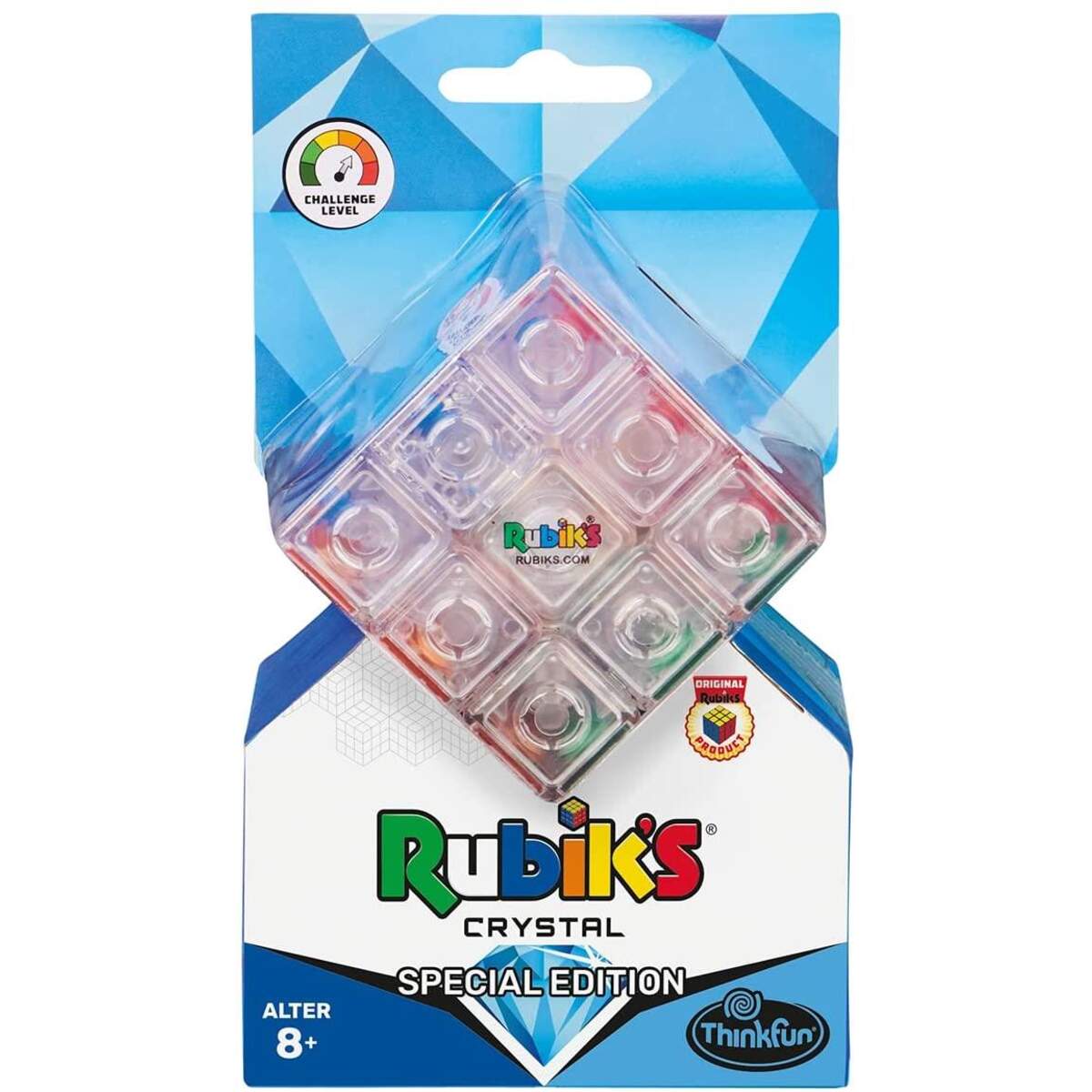 ThinkFun 76473 - Rubik's Crystal - Der transparente Rubik's Cube