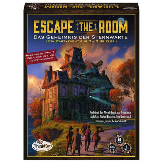 ThinkFun Escape the Room Das Geheimnis der Sternwarte