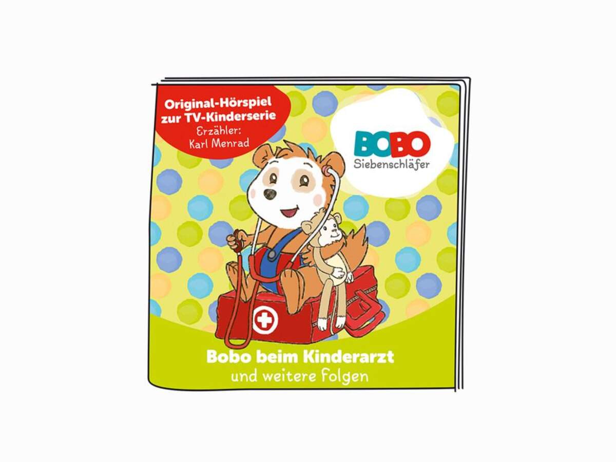 tonies® Hörfigur - Bobo Siebenschläfer Bobo beim Kinderarzt und weitere Folgen