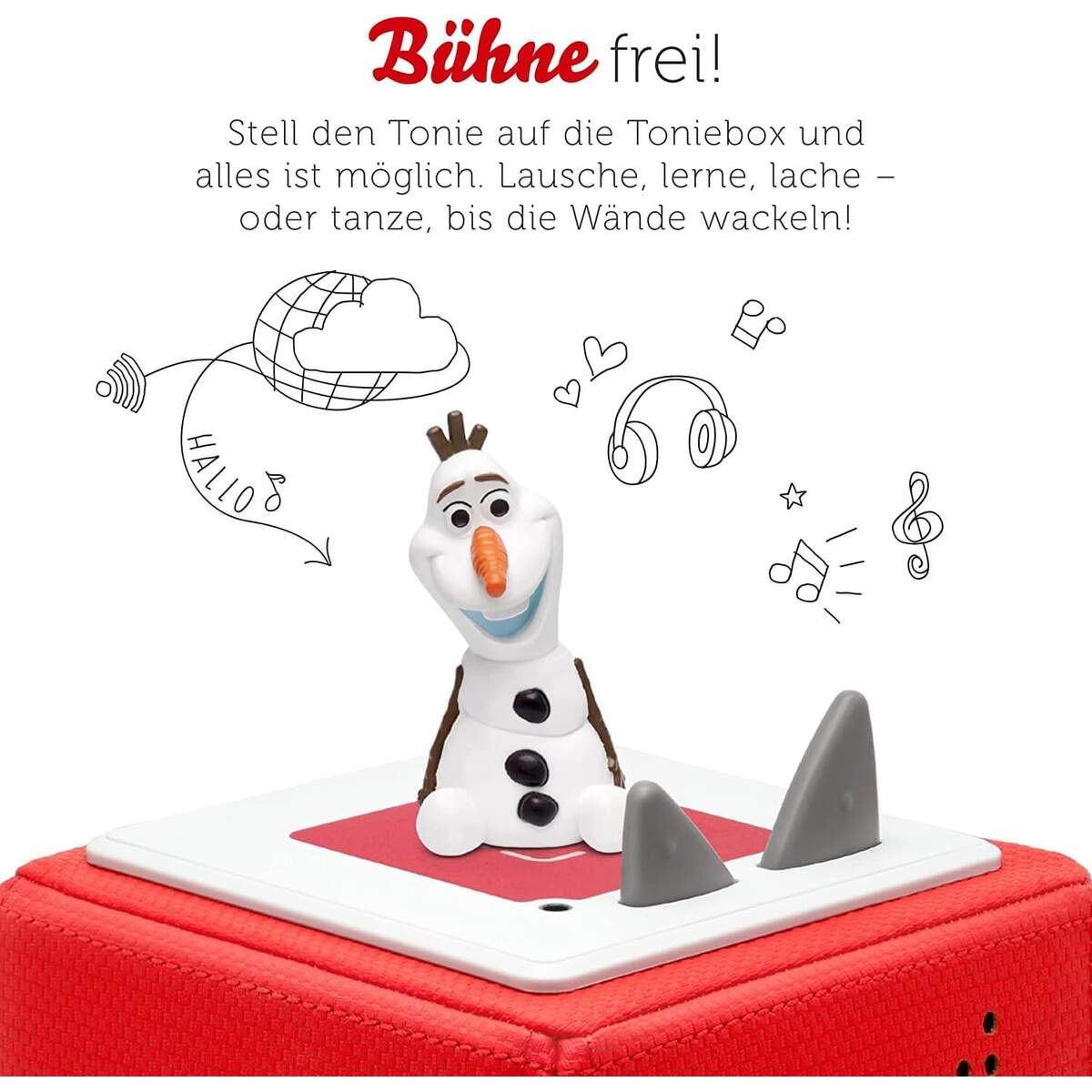 tonies® Hörfigur - Disney die Eiskönigin - Olaf taut auf - für die Toniebox